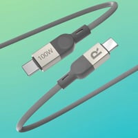 راف باور سلك تايب سي الى تايب سي مغناطيسي نايلون ب...