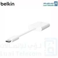 بيلكن روكستار محول USB‎-‎C صوت + شحن محول مساعد -ا...