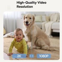 كاميرا مراقبة داخلية بيسوس - P1 Lite بدقة 2K و دور...