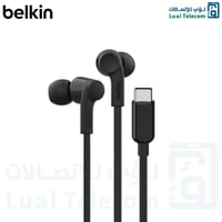 بيلكن روكستار سماعات أذن داخلية سلكية تايب سي أسود