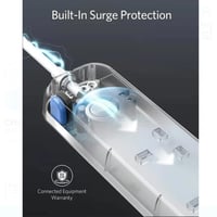 توصيلة كهرباء من انكر | 6 في 1 ( 3 منافذ تيار كهرب...