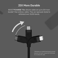 بيلكن كيبل شحن تايب سي تايب سي 60 واط ربل 1 متر أس...