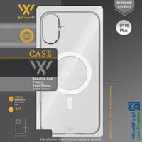 كفر شفاف ايفون 16 بلس سليم slim يدعم ماج سيف ماركة...