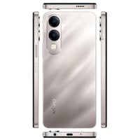 فيفو Y04 ذاكرة 128GB رام 4+4 8GB لون سيلفر 4‎G LTE