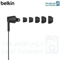 بيلكن روكستار سماعات أذن داخلية سلكية تايب سي أسود