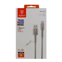 كيبل شحن USB تايب سي ضد القطع ماركة spon