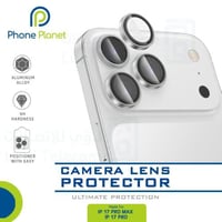 عدسات حماية كاميرا ايفون 17برو ماكس - 17برو سيلفر...