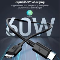 بكج راف باور 3 اسلاك تايب سي الى تايب سي 0.6 م + 1...