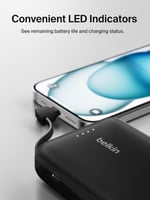 بطارية متنقلة بيلكن بسعة 10000 ملي امبير بقوة 20 و...