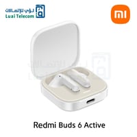 سماعة أذن شاومي ريدمي بودز 6 أكتيف - أبيض