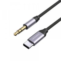 كيبل جيبل من USB-C الى AUX 3.5mm بطول 1.2م اسود