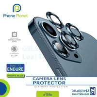 عدسات حماية كاميرا ايفون 12 برو لون أزرق- Phone Pl...