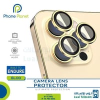عدسات حماية كاميرا ايفون 14 برو/ برو ماكس لون ذهبي...