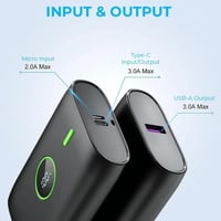 باور بنك قوة 10000 يدعم الشحن السريع