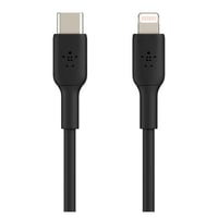 بلكن كيبل تايب سي تو لايتننق 1 متر ربل اسود معتمد