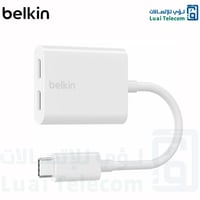 بيلكن روكستار محول USB‎-‎C صوت + شحن محول مساعد -ا...