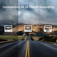 داش كام أمامية خلفية 70MAI A810 4K