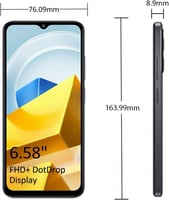 جوال بوكو Poco M5 (6GB+128GB)- اسود
