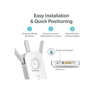 موسع نطاق شبكة تي بي لينك RE450 – ابيض