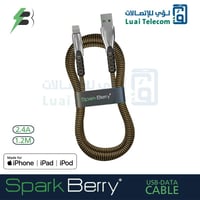 كيبل ايفون قماش معتمد من سبارك بيري 1.2متر