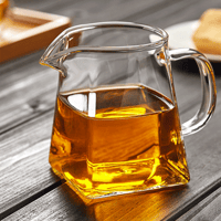 إبريق شاي زجاجي مربع مع مصفاة شاي - حجم 500 مل