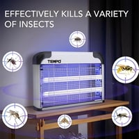 صاعق حشرات كهربائي مقاس 2×10بقوة 20 واط – فعال وآم...