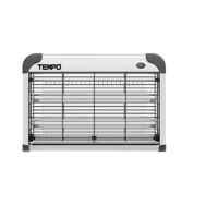 صاعق حشرات كهربائي مقاس 2×10بقوة 20 واط – فعال وآم...