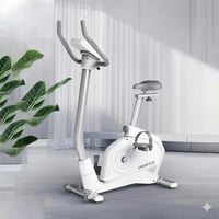 دراجة تمارين مغناطيسي من لوجيجيا ابيض يتحمل 120-15...