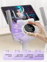 دراجة إليبتكال من Merach E15 – مقاومة ذكية حسب الن...