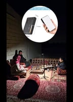 إضاءة تصوير إحترافية محمولة متعددة الاستخدام