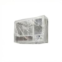 غطاء مكيف شفاف كبير لمنع دخول الغبار والبرد