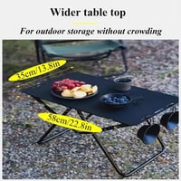 طاولة تخييم قابلة للطي مع حقيبة تخزين-CM-48320