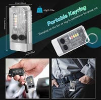 كشاف وميدالية كشاف سفتي شمعتين قوية V10