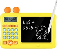 سبورة تعليمية للاطفال مع آلة حاسبة