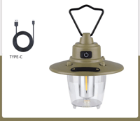 مصباح عمل Tobys CPL T38 قابل لإعادة الشحن، بطارية...