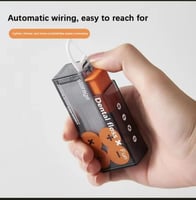 موزع الخيط المحمول مع الحقن التلقائي