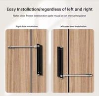 ذراع غلق الباب التلقائي القابل للتعديل