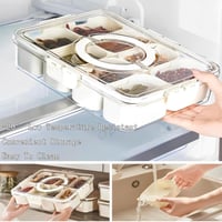 صينية تقديم بلاستيك مع غطاء الفواكة و المكسرات مكو...