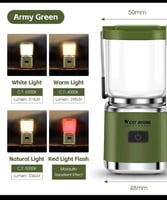 مصباح LED محمول بتصميم عصري وأنيق