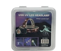 كشاف راس عقارب اضاءة بنفسجي وابيض