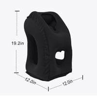 وسادة سفر ونوم قابلة للنفخ - مريحة ومحمولة