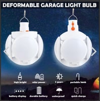 لمبة إضاءة LED خارجية قابلة للتشوه تعمل بالطاقة ال...