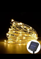 أضواء سلسلة خارجية تعمل بالطاقة الشمسية