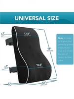 وسادة دعم قطنية للكراسي المكتبية والسيارة، وسادة د...