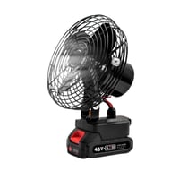 مروحة لاسلكية محمولة قابلة للشحن 48 فولت