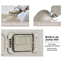 مرتبة هوائية قابلة للنفخ مللي أمبير مع منفاخ مدمج...