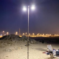 ستاند متعدد الوظائف قابل للطي حامل إضاءة ومصابيح ل...