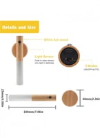 لاندجو مصباح ليلي بمستشعر حركة مغناطيسي