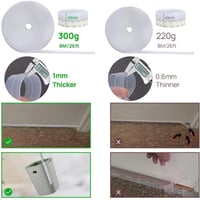 شريط ختم السيليكون و شريط سفلي للباب لاصق للأبواب...