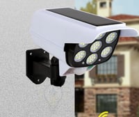 كاميرا وهميه تعمل على الطاقة الشمسية اسود